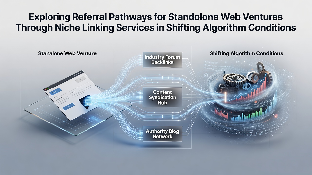 Exploring Referral Pathways for Standalone Web Ventures Through Niche Linking Services in Shifting Algorithm Conditions