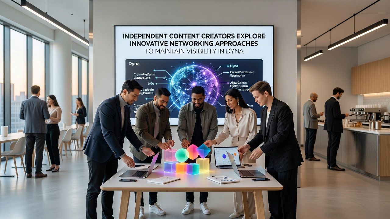 Creators participating in a virtual summit discussion